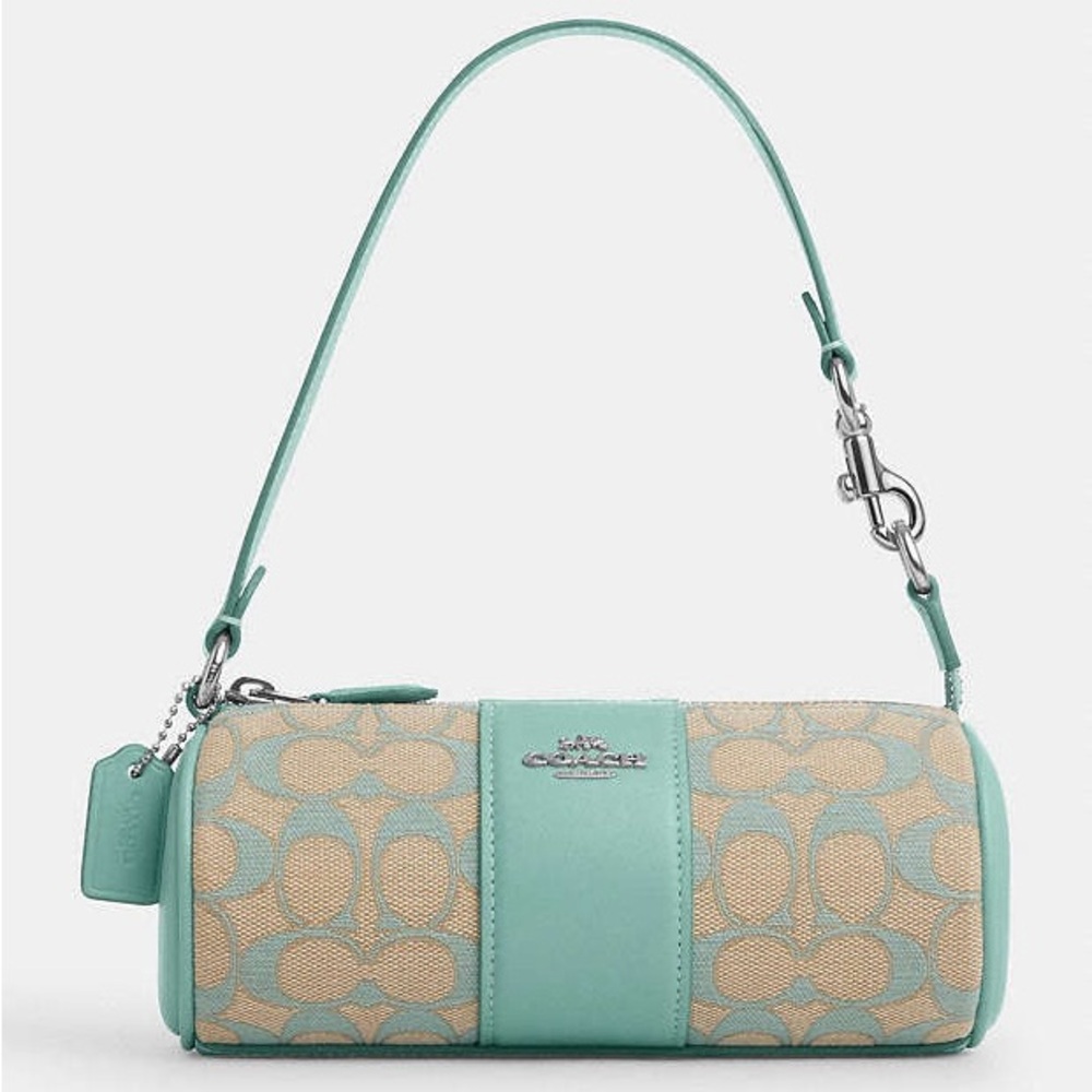 Nolita Barrell Bag In Signature Jacquard